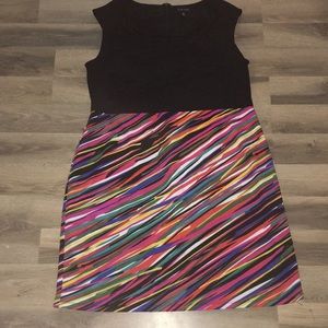 Sleeveless dress by Voir Voir size 16
